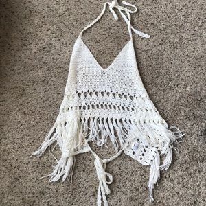 Crocheted Beachy Halter Top